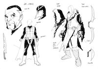 Lost Tribe of the Sith Sketches