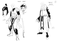 Lost Tribe of the Sith Sketches