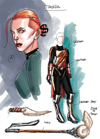 Lost Tribe of the Sith Sketches