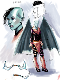 Lost Tribe of the Sith Sketches