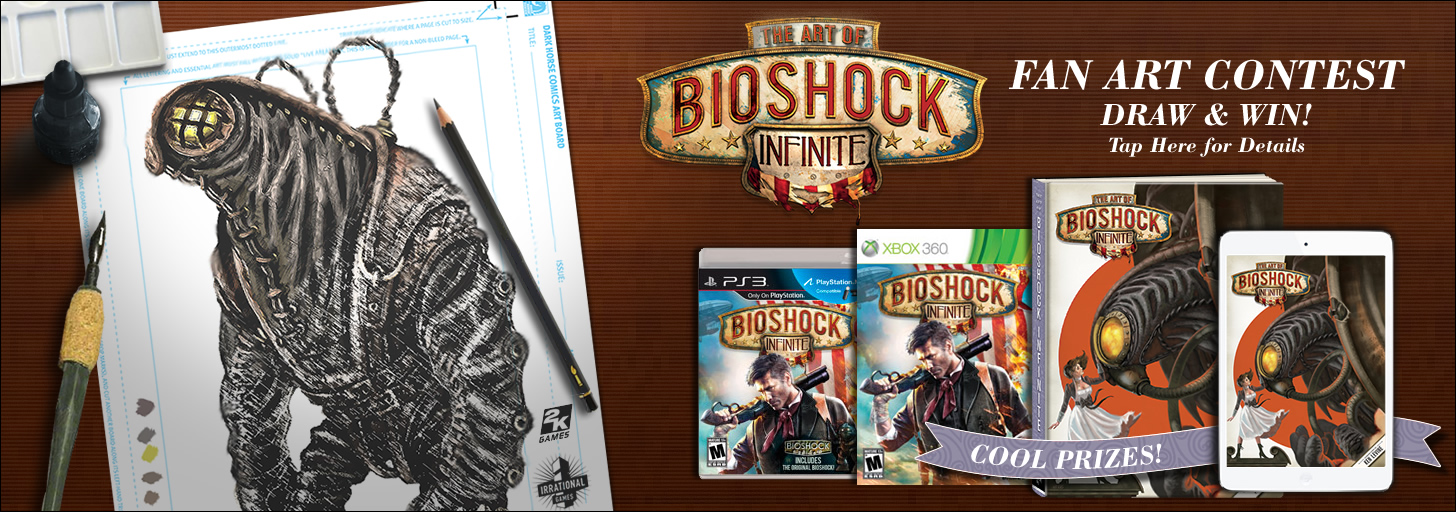 Updated with Winner! - BioShock Infinite Art Contest :: Blog