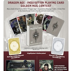 Dragon Age II Deck Playing Cards New 
