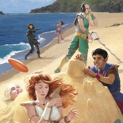 Making of a Cover - FCBD 2012 The Guild by Adam Rex