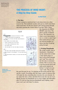 MIND MGMT Process - Page 2