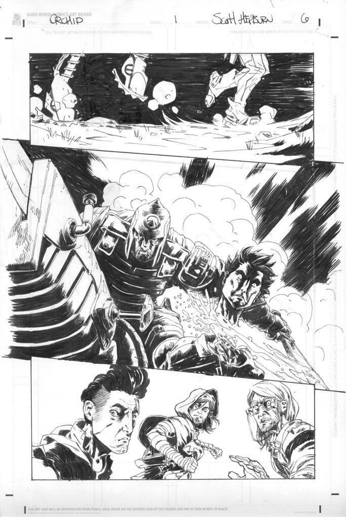 ORCHID - Page by Page: The Comics Process :: Blog :: Dark Horse Comics