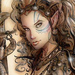 Dark Horse and Kitchen Sink Present Realms: The Roleplaying Game Art of Tony Diterlizzi