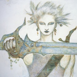 The Sky by Yoshitaka Amano is Heavy