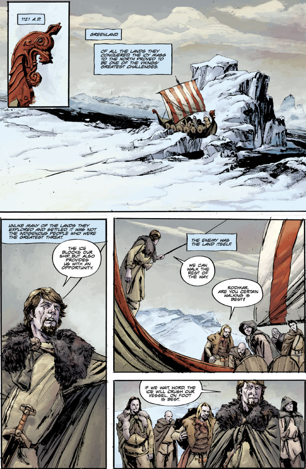 The Thing. With Vikings. Wow. :: Blog :: Dark Horse Comics
