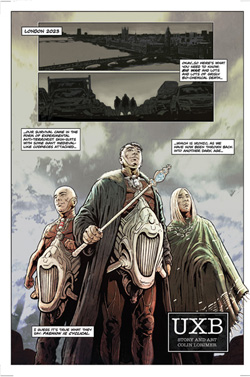 Colin Lorimer's UXB Comes to Dark Horse Presents #10!