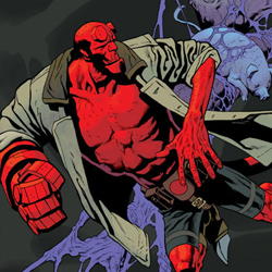 Making of a Cover...Hellboy: Buster Oakley Gets His Wish