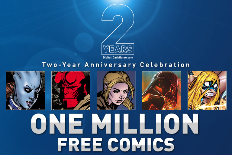 Dark Horse Digital Gives Away 1 Million Free Comics For 2nd Anniversary!